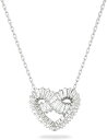 スワロフスキー ネックレス matrix 5647924 シルバー ミックスカット ハート ホワイト レディース SWAROVSKI