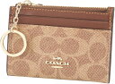 コーチ パスケース カードケース CW870-IMXHE ブラウン レディース COACH