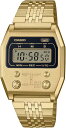 カシオ 腕時計 メンズ レディース ゴールド A1100G-5 CASIO