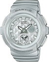 カシオ 腕時計 BABY-G ベビーG Studs Dial Series BGA-195-8A グレー シルバー レディース メンズ CASIO