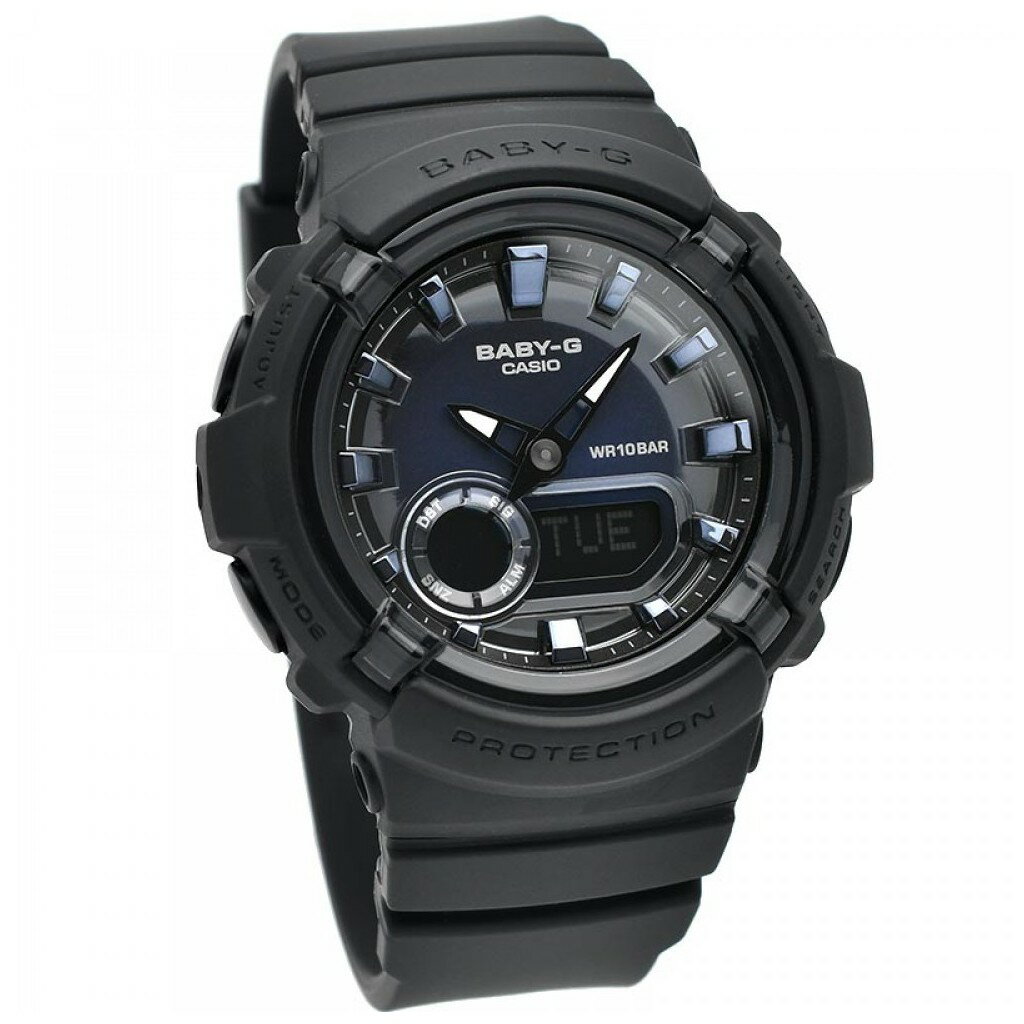 カシオ 腕時計 レディース Baby-G ブラック BGA-280-1A CASIO