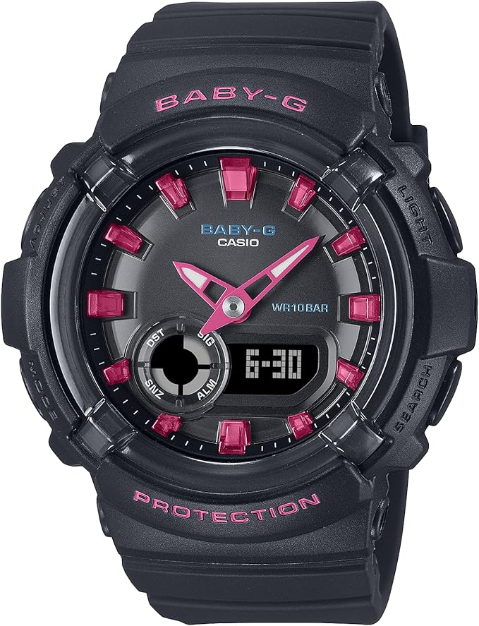 カシオ 腕時計 レディース BABY-G ピンク ブラック BGA-280DN-1A CASIO