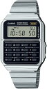 カシオ 腕時計 メンズ レディース CASIO CLASSIC ブラック シルバー チープカシオ CA-500WE-1A CASIO