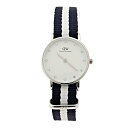 Daniel Wellington 腕時計 0928DW ダニエルウェリントン メンズ レディース 26mm 並行輸入品 北欧 ネイビー ホワイト アナログ ...