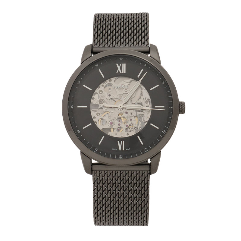 フォッシル 腕時計 メンズ NEUTRA AUTOMATIC ブラック ME3185 FOSSIL