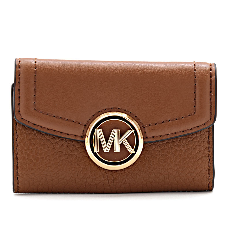 マイケルコース キーケース リュッガ 35F9GFTP5L ブラウン シンプル レディース MICHAEL KORS 並行輸入品