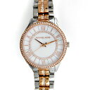Michael Kors 腕時計 MK3979 マイケルコース LAURYN ローリン ツートーン 33mm リストウォッチ レディース クオーツ 防水 ローズゴールド&シルバー ステンレスベルト フェミニン ファッションウォッチ ビジネスシーン デイリー プレゼント 並行輸入品(2)