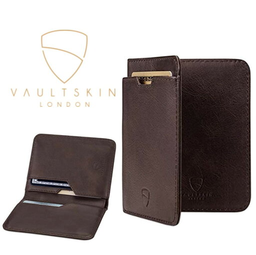 【VAULTSKIN】CITY スリムカードウォレット スリーブウォレット RFID 磁気防止 イギリス ブラウン 【VAULTSKIN】CITY スリムカードウォレット スリーブウォレット RFID 磁気防止 イギリス ブラウン