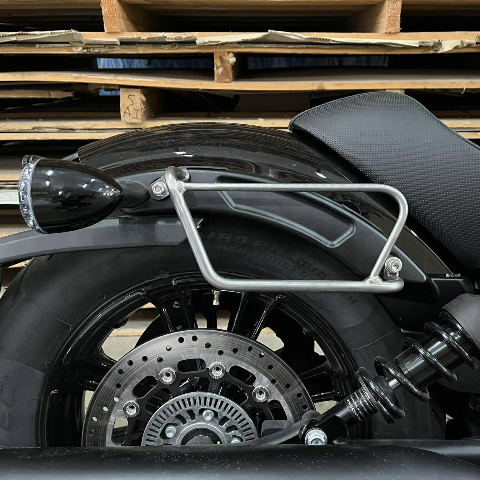 INDIAN Scout Bobber Scout Rogue用ブラケット インディアン スカウトボバー スカウトローグ スカウトボバートゥエンティ サドルバッグ サイドバッグ LaPoderosaGoods 2