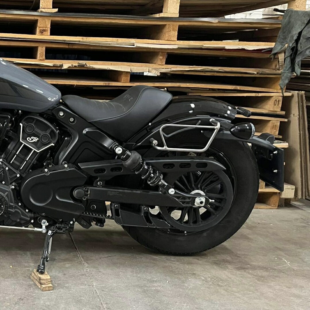 INDIAN Scout Bobber Scout Rogue用ブラケット インディアン スカウトボバー スカウトローグ スカウトボバートゥエンティ サドルバッグ サイドバッグ LaPoderosaGoods 国内在庫あり 即納