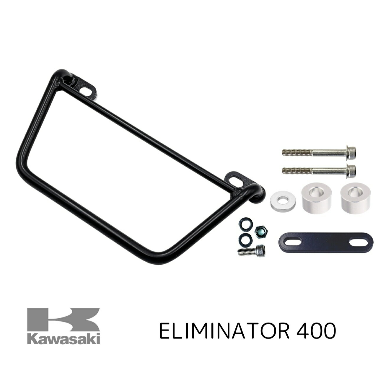Kawasaki エリミネーター400用ブラケット カワサキ サドルバッグ サイドバッグ LaPoderosaGoods国内在庫あり 即納