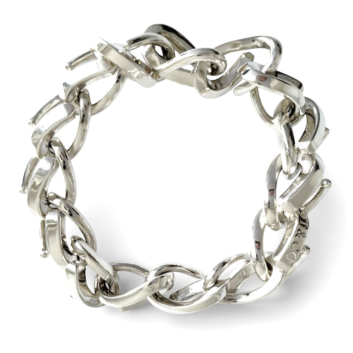 TIFFANY&Co/ティファニー フォージラージリンク Lサイズ15コマ 925 メンズ 