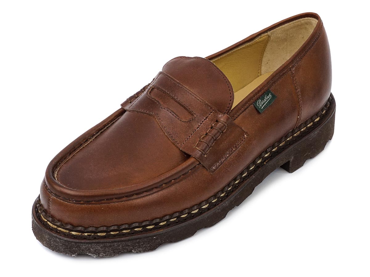 PARABOOT パラブーツ ローファー REIMS 099403 ランス メンズ 男性 靴 シューズ 革靴 MARRON ブラウン