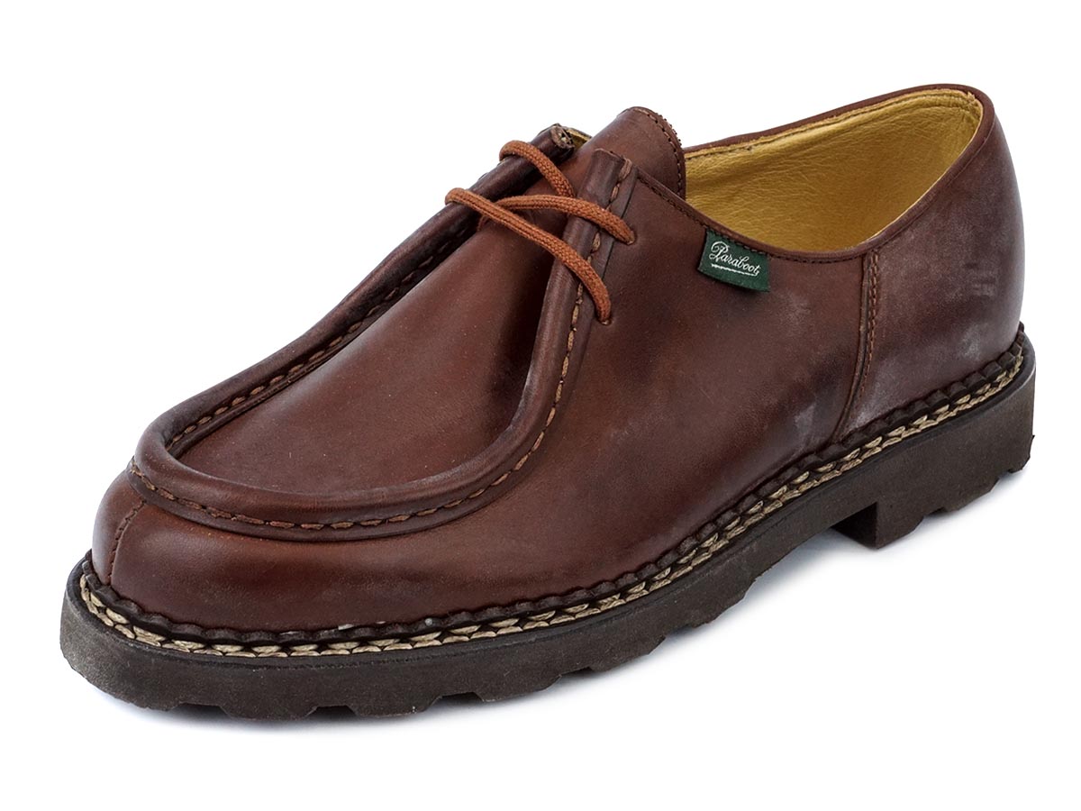 PARABOOT パラブーツ 革靴 MICHAEL 715603 メンズ 男性 靴 ローファー シューズ MARRON ライトブラウン