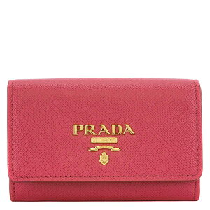 【後払い可】PRADA プラダ カードケース 1MH027 SAFFIANO METAL QWA レディース 女性 サフィアーノ 名刺入れ 名刺ケース F0505 PEONIA ピンク