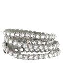 SWAROVSKI スワロフスキー ブレスレット 5511698 Power Slake Bracelet レディース 女性 バングル Power Collection LIGHT GREY ライトグレー