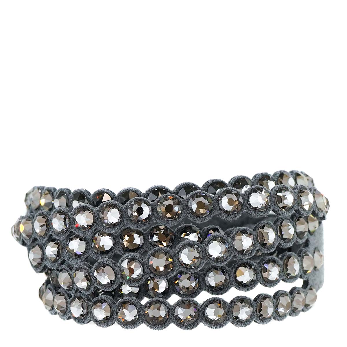 SWAROVSKI スワロフスキー ブレスレット 5512509 Power Slake Bracelet レディース 女性 バングル Power Collection DARK GREY ダークグレー