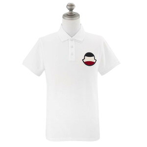 MONCLER モンクレール 半袖ポロシャツ 8A704 00 84556 POLO SHIRT メンズ 001 WHITE