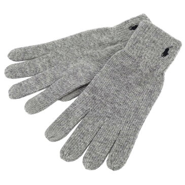 Polo Ralph Lauren ポロラルフローレン 手袋 2021年-2022年秋冬新作 PC0712 Recycled Touch Glove メンズ レディース 男性 女性 男女兼用 ユニセックス スマートフォン対応 スマホ対応 ポニー刺繍 021 Classic Grey hthr グレー