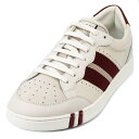 BALLY バリー スニーカー 6231628 SNEAKER WISSAL-PRINT メンズ 男性 ローカット バリーストライプ 靴 シューズ WHITE-BALLY RED ホワイト