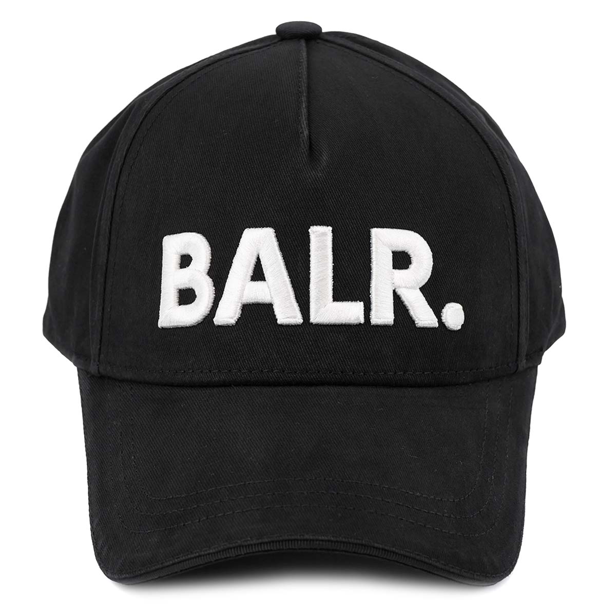 【後払い可】BALR ボーラー ベースボールキャップ B10015/Classic Cotton Cap 男性 メンズ 帽子 キャップ帽 コットンキャップ カジュアル Black/White ブラック×ホワイト