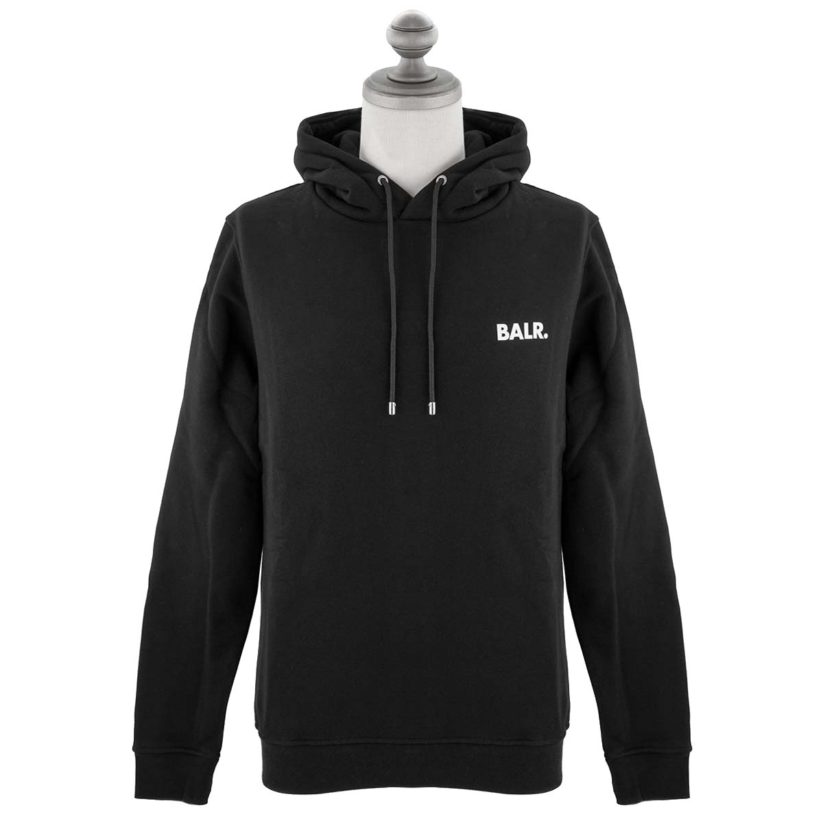 BALR ボーラー フーディー B1261.1018 Brand Straight Small Logo Hoodie メンズ 男性 パーカー プルオーバー 長袖 Jet Black ブラック