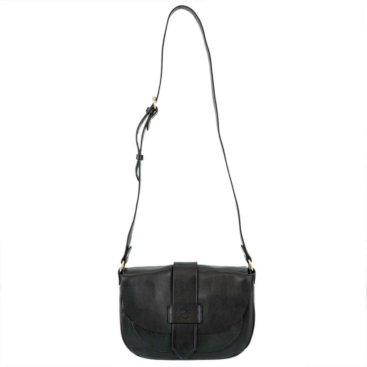 ショルダーバッグ IL BISONTE イルビゾンテ バッグ ショルダーバッグ CROSSBODY BAG ALLORO BCR281 PV0001 レディース 女性 斜めがけ 斜め掛け クロスボディバッグ BK159 NERO ブラック