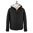 カルバン・クライン Calvin Klein カルバンクライン 中綿ジャケット CM155780 Sherpa Lined Hooded Stretch Puffer メンズ 男性 アウター EBONY BLACK エボニー ブラック