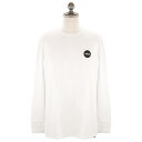 BALR ボーラー 長袖Tシャツ B1111.1039 Olaf Straight Round Rubber Badge Longsleeve T-Shirt メンズ 男性 ロンT ロングTシャツ Bright White 906 ホワイト