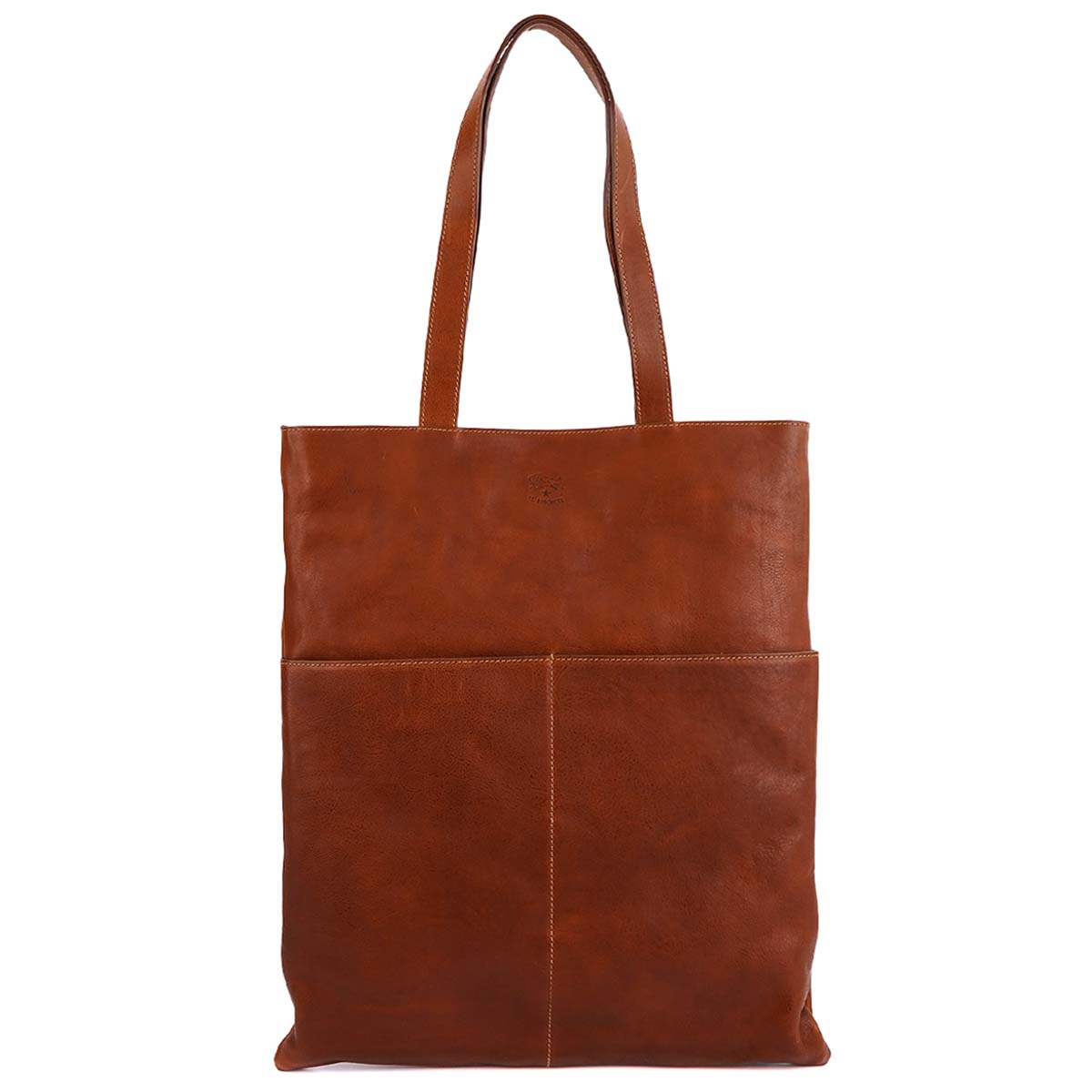 IL BISONTE イルビゾンテ トートバッグ BTO137 PO0001 TOTE BAG MEDIUM レディース 女性 メンズ 男性 ユニセックス 男女兼用 A4収納 BW394 SEPPIA セピアブラウン