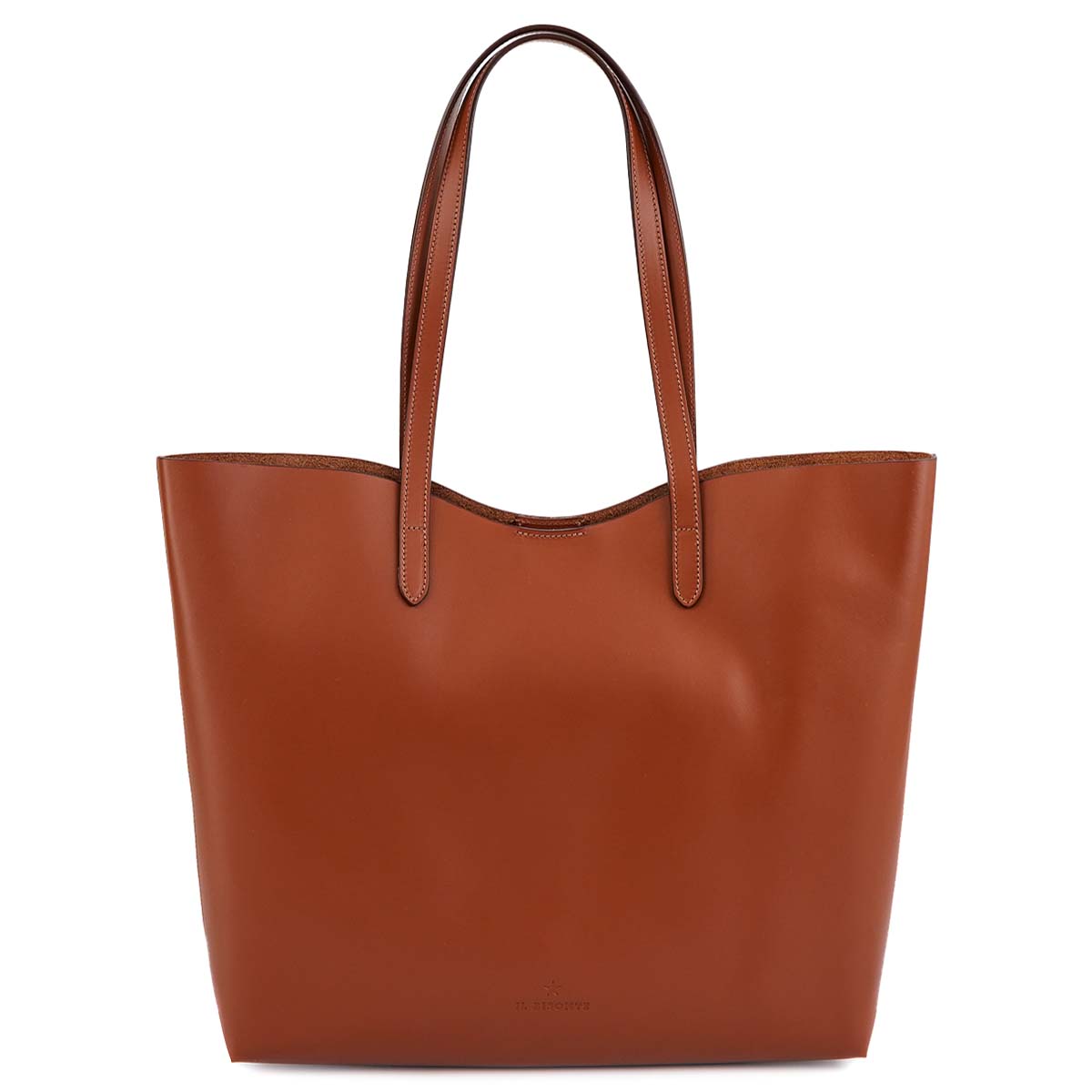 イル ビゾンテ 革トートバッグ メンズ IL BISONTE イルビゾンテ トートバッグ BTO140 PV0041 TOTE BAG LARGE レディース 女性 BW472 RUGGINE ブラウン