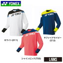 \エントリーでポイント5倍 7/13〜15日/【送料無料】ジュニアライトトレーナー 31055J ジュニア バドミントン ウェア YONEX