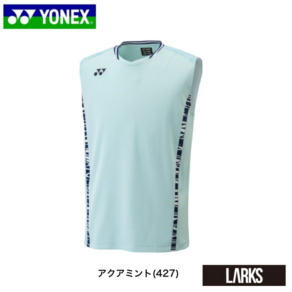 ゲームシャツ 大切な ノースリーブ ポイント5倍 日本代表モデルウェア 10477 桃田賢斗選手 ヨネックス YONEX スポーツウェア バドミントン