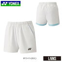 ニットショートパンツ　WOMEN　25070　バドミントン　スポーツウェア　　YONEX　ヨネックス