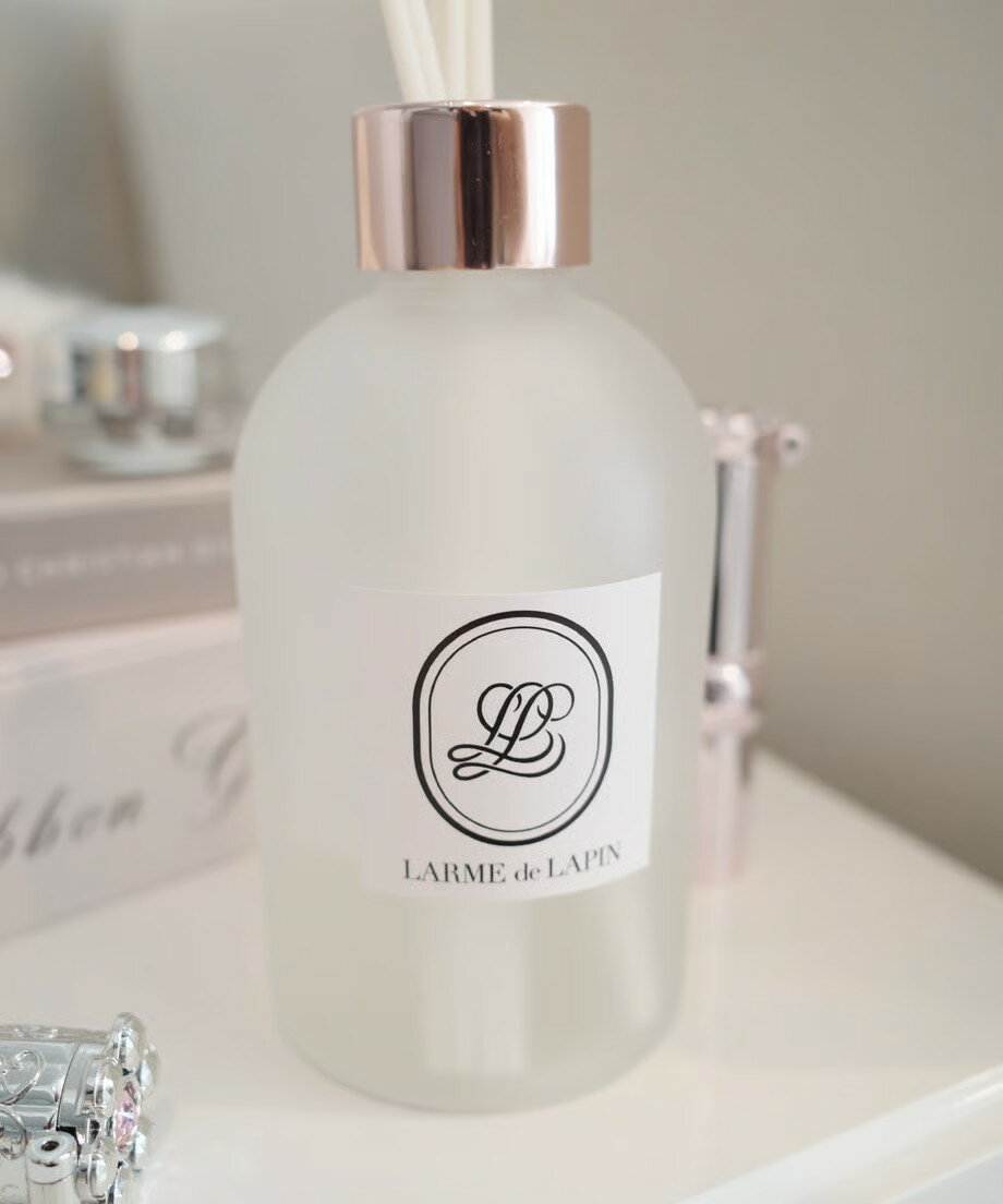 【送料無料】オリジナルスティックディフューザー(ホワイトムスク)｜ ガーリーインテリア ピンク ぽこぽこ界隈 フレンチガーリー 姫系 ガーリー系 ローズ ブーケミューゲ ヘリオトロープ フローラルブーケ かわいい おしゃれ シンプル 量産型 地雷系 一人暮らし アイボリー