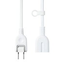 【マラソン最大46倍】エレコム 電源タップ 延長コード 1m ほこり防止シャッター付き 極性対応 3ピンプラグ接続可能 ホワイト T-X01-2110WH