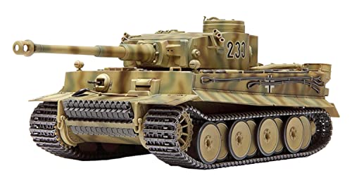 【5/1クーポン配布 ポイントUP】タミヤ 1/48 ミリタリーミニチュアシリーズ No.103 ドイツ重戦車 タイガーI 初期生産型 東部戦線 プラモデル 32603 成型色