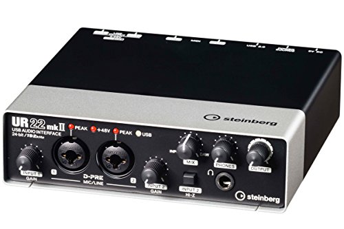 【5/1クーポン配布&ポイントUP】Steinberg スタインバーグ 2x2 USB2.0 24bit/192kHz オーディオインターフェース UR22mkII