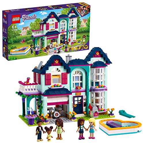 【5/1クーポン配布 ポイントUP】レゴ(LEGO) フレンズ アンドレアのおうち 41449 おもちゃ ブロック プレゼント お人形 ドール 家 おうち 女の子 6歳以上