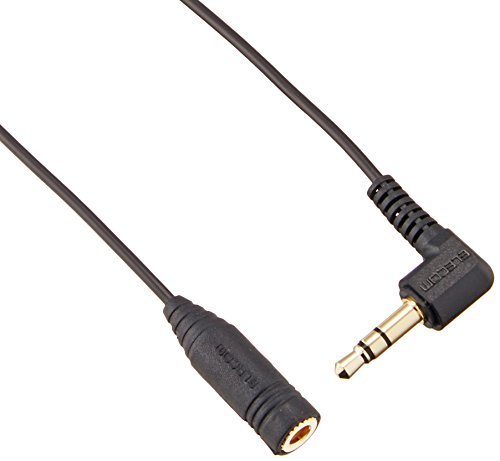 【マラソン最大46倍】ELECOM ヘッドホン延長コードブラック 3m フラストレーションフリーパッケージ(FFP) EHP-CT23G/30BKE
