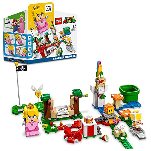 【5/1クーポン配布 ポイントUP】レゴ(LEGO) スーパーマリオ レゴ ピーチ と ぼうけんのはじまり スターターセット 71403 おもちゃ ブロック プレゼント テレビ