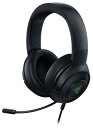 【マラソン最大45.5倍】Razer Kraken V3 X ゲーミングヘッドセット Black 7.1 サラウンドサウンド TriForce 40mm ドライバー 単一