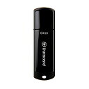 【マラソン最大46倍】トランセンド USBメモリ 64GB USB 3.1 キャップ式データ復旧ソフト無償提供 PS4動作確認済 TS64GJF700 ブラック(2)