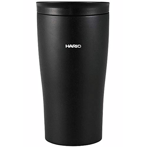 【6/1クーポン配布&ポイントUP】HARIO(ハリオ) タンブラー ブラック 300ml HARIO フタ付き保温タンブラー STF-300-B