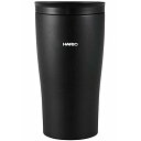 【マラソン最大46倍】HARIO(ハリオ) タンブラー ブラック 300ml HARIO フタ付き保温タンブラー STF-300-B