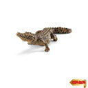 【マラソン最大46倍】シュライヒ(Schleich) ワイルドライフ ワニ フィギュア 14736