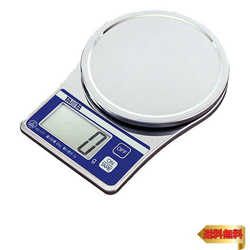 【マラソン最大46倍】タニタ クッキングスケール キッチン はかり 料理 デジタル 2kg 1g単位 クロム メッキ KD-177 CR