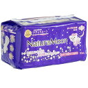 【マラソン最大46倍】ナチュラムーン 生理用ナプキン 多い日の夜用(羽つき) 10個入