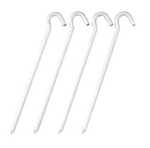 【マラソン最大46倍】キャプテンスタッグ アルミ丸棒ぺグ 18cm4本組 M-8737