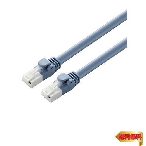 【マラソン最大46倍】エレコム LANケーブル CAT6A 10m ツメが折れない 爪折れ防止コネクタ スタンダー..